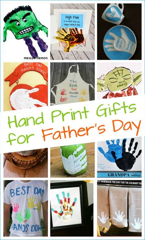 Birthday gifts for dad from kids. Handmade Father's Day Gifts from Kids | Fun-A-Day ...