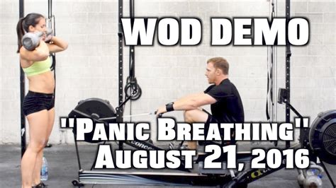 Wod Demo Panic Breathing Paradiso Crossfit Youtube