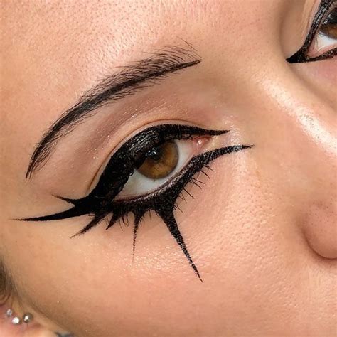 Sydney On Instagram Halloween Eye Makeup Makeup Eyeliner