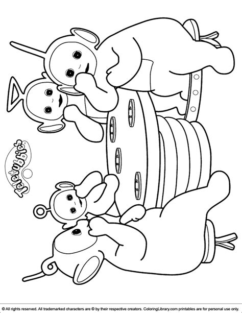 Teletubbies Coloring Pages Kulturaupice