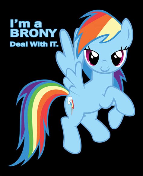 My Little Pony Brony Digital Art By Gene Bradford