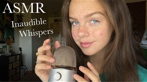 ASMR Pure Inaudible Whispers 20 Minutes YouTube