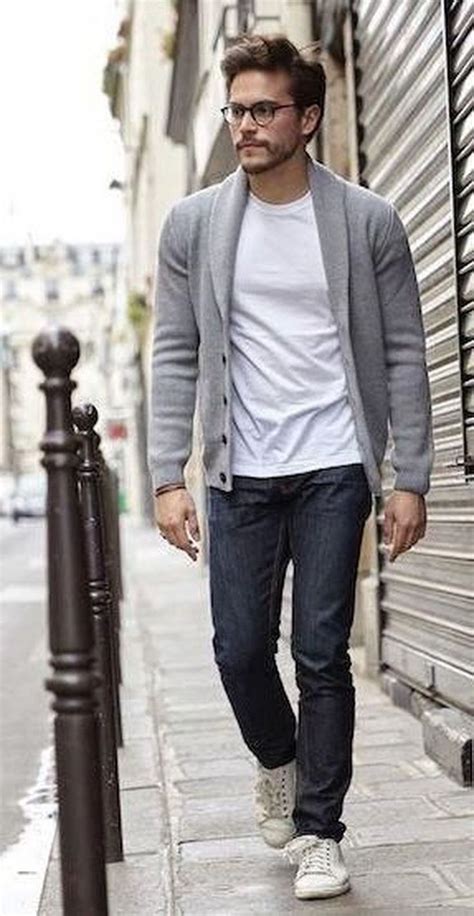Cardigan Casual Casual Outfit For Men Charming Fall Men Outfit