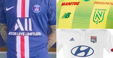 All 19 20 Ligue 1 Kits Leaked Released So Far Overview Footy