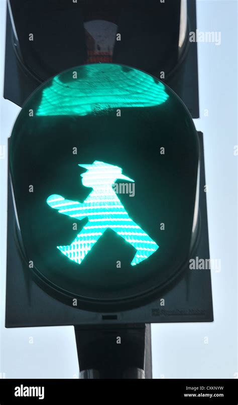 Traffic Light Berlin Germany Stock Photo Alamy