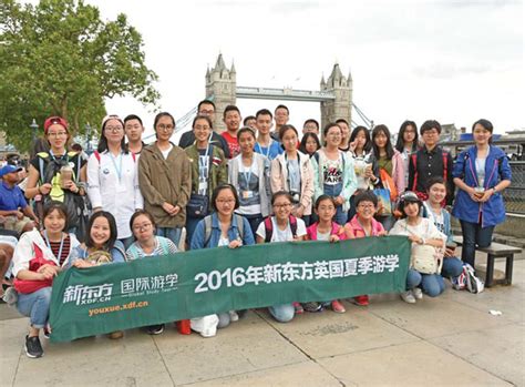 Students Taking Part In An Overseas Summer Program