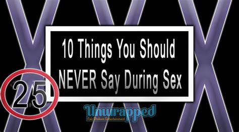10 Things You Should Never Say During Sex Australian Top 10 2021 Lists Top 10 In Australia