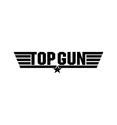 Free High Quality Top Gun Logo For Creative Design