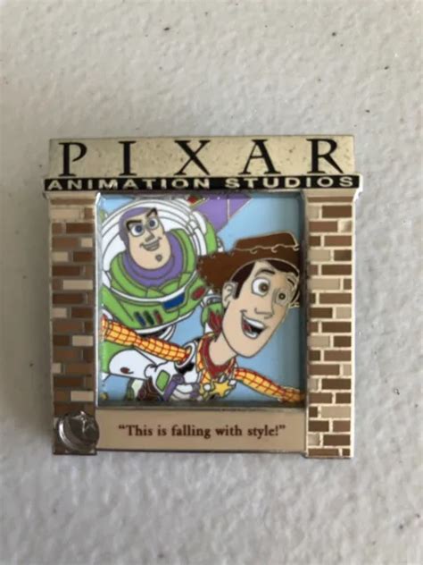 Disney Pixar Party Pin Event Movie Quotes Box Set Toy Story Buzz Woody