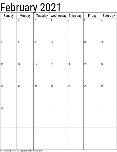 This free printable calendar helps you organize the year, schedule appointments, plan upcoming events, be productive and keep track of each month. Vertical 2020 Calendar Templates - Handy Calendars