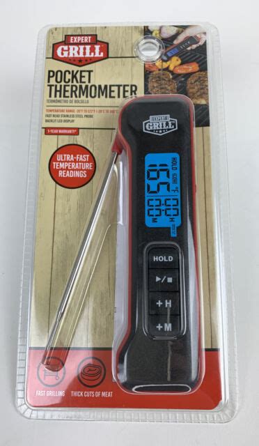 Expert Grill Pocket Digital Instant Read Thermometer Xg1910700202 For