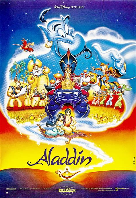 Walt Disney Posters Aladdin Walt Disney Characters Photo 32565322