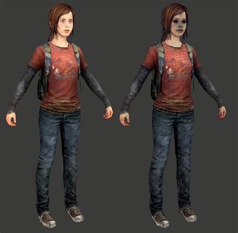 The Last Of Us Ellie 3d Model Jzabuster