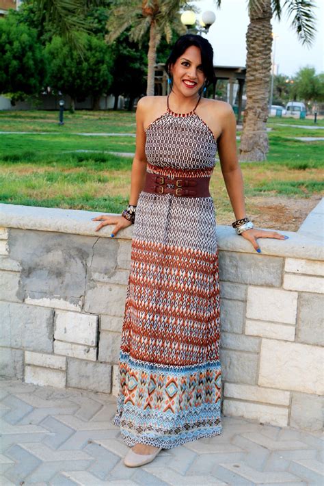 Tribal Print Maxi Dress Sewing Crafts Diy Crafts Dress Up Maxi Dress