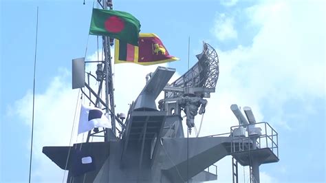Bns Dhaleshwari Arrives At Port Of Colombo Youtube