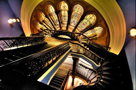 The Queen Victoria Building Grand Staircase Sydney Image By By