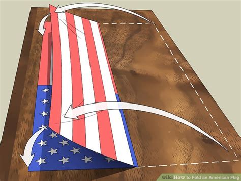 How To Fold An American Flag 12 Steps With Pictures Wikihow
