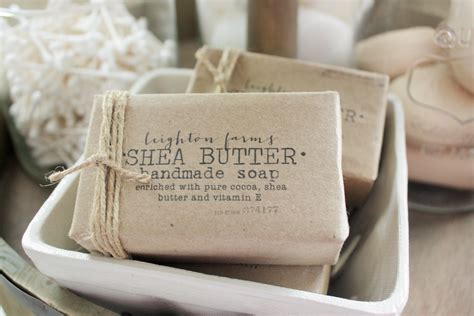 Eco friendly soap packaging ideas for gift giving. FREE Farmhouse Soap Printable - House of Hargrove