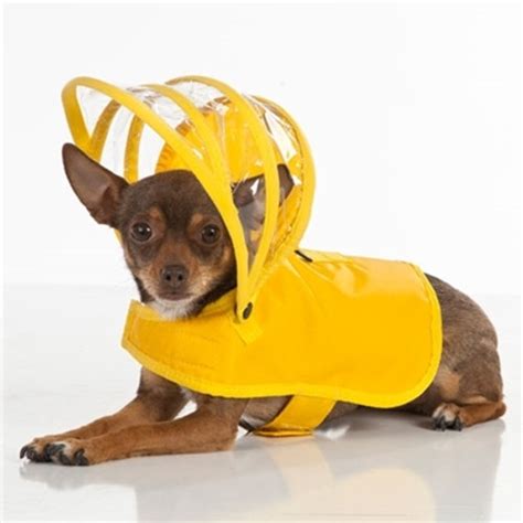 Designer Dog Clothes Ducky Dog Raincoat Dog Raincoats