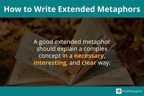 How To Write A Extended Metaphor Poem Sitedoct Org