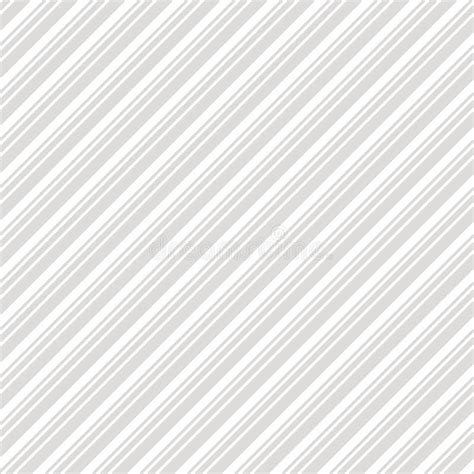 Diagonal Stripes Seamless Pattern Subtle Gray And White Vector Lines