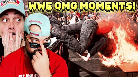 Wwe Crazy Omg Moments Reaction Youtube