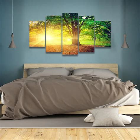 Nature Pictures Wall Art Beautiful Waterfall Nature Panoramic Picture