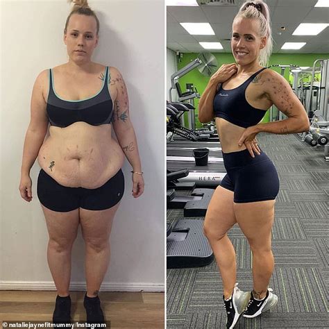 Natalie Hirst Super Fit Mother Of Three And Personal Trainer Sheds Nearly Half Her Body Weight