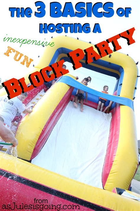 See more ideas about movie night party, party, oscar party. The 3 Basics of Hosting a Block Party - get out and get to ...