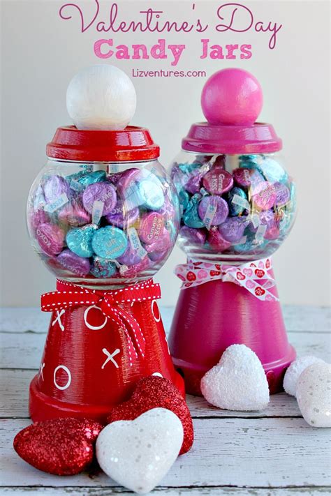 DIY Valentine S Day Candy Jars Eat Move Make