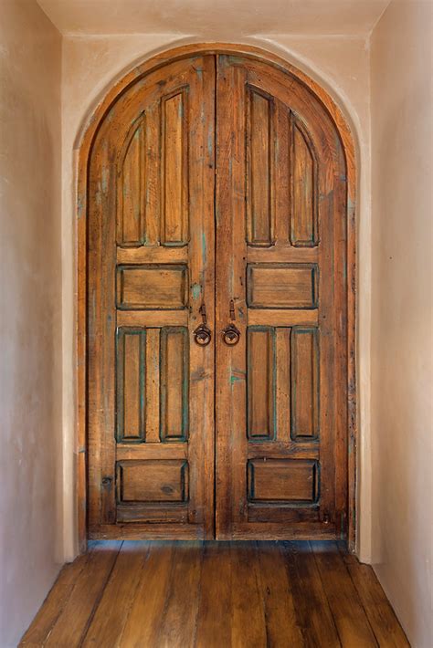 Antique Mexican Doors La Puerta Originals Arched Interior Doors