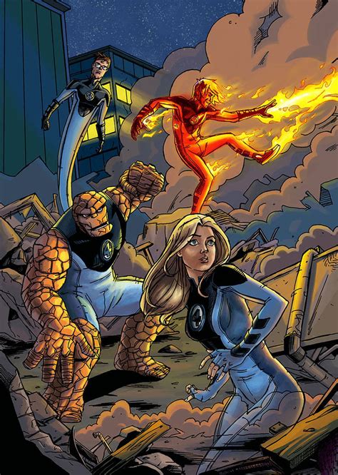Ultimate Fantastic Four By Mcguinnessjohn On Deviantart