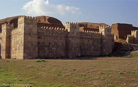 Ancient Assyria Nineveh Reconstructed Wall Photo Wp41448