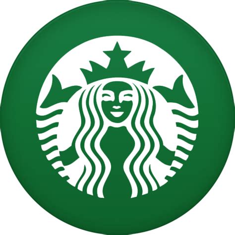 Symbol Green Logo Circle Starbucks Png Download 512512 Free