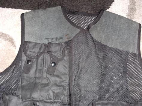 Black Sas Type Meshsuede Assault Vest