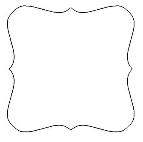4 Best Images Of Printable Shape Templates For Scrapbooking Free