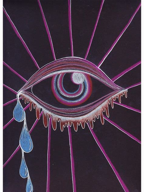 Trippy Eye Photographic Print For Sale By Artbymeganbrock Redbubble