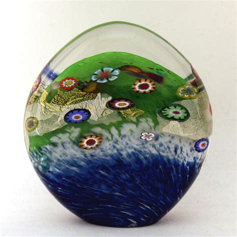 Meadow Paperweight By Ken Hanson And Ingrid Hanson Art Glass Paperweight Artful Home