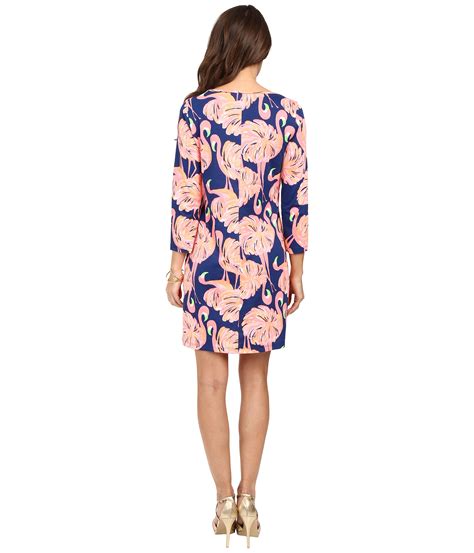 Lilly Pulitzer Beacon Dress Resort Navy Gimme Some Leg Free Shipping Both Ways