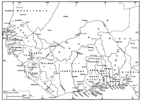 1 Map Of French West Africa 1935 Download Scientific Diagram