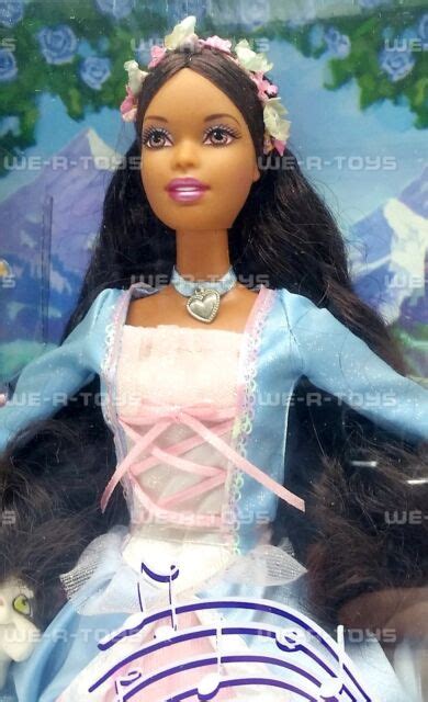 Princess And The Pauper Barbie Mattel Singing Erika Doll 2004 African