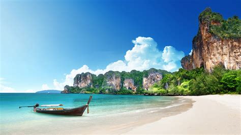 Visit Beautiful Beach Of Phra Nang Beach In Thailand Eizy Travel