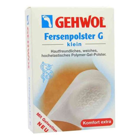 Maybe you would like to learn more about one of these? Gehwol Fersenpolster G klein 2 stk - günstig bei apotheke.at