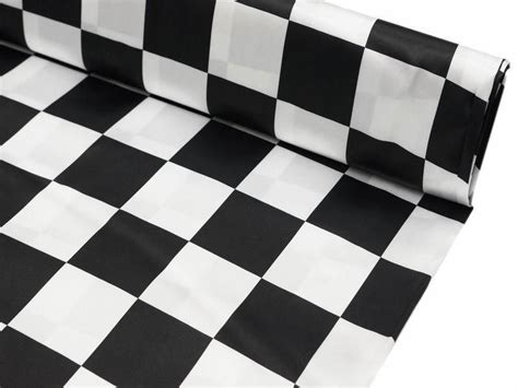 Youre Checkmate Fabric Bolts 54 X10 Yards Black White Checkered