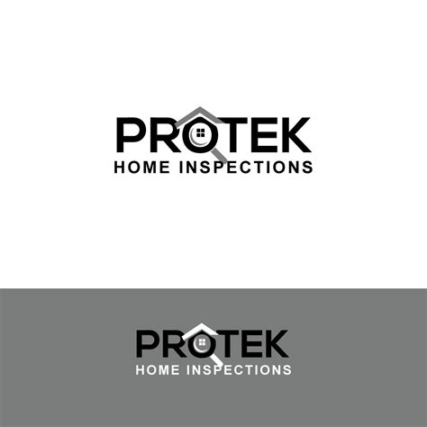 121 Elegant Playful Home Inspection Logo Designs For Protek Home