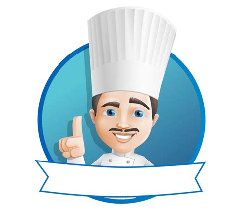 Male Chef Vector Character Vector Characters