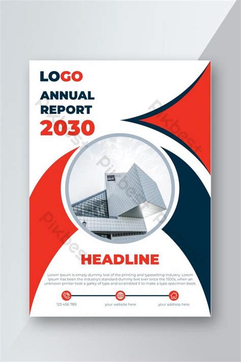 annual report cover design template ai   pikbest