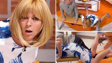 Kate Garraway Has Viewers In Stitches As She Gets A Bow Legged Breast