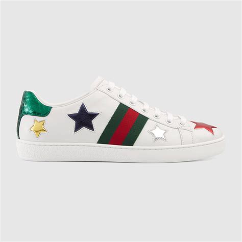 Gucci Ace Embroidered Low Top Sneaker Turnschuhe Damen Gucci
