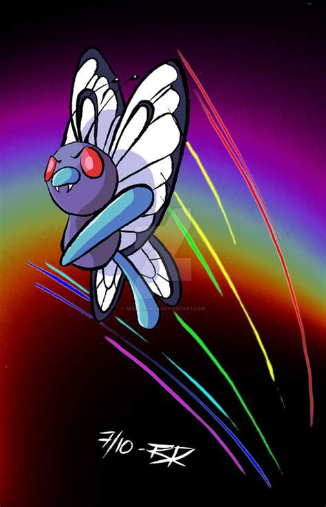 Butterfree Color By Rkdiacomics On Deviantart